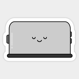 Kawaii Toaster Sticker